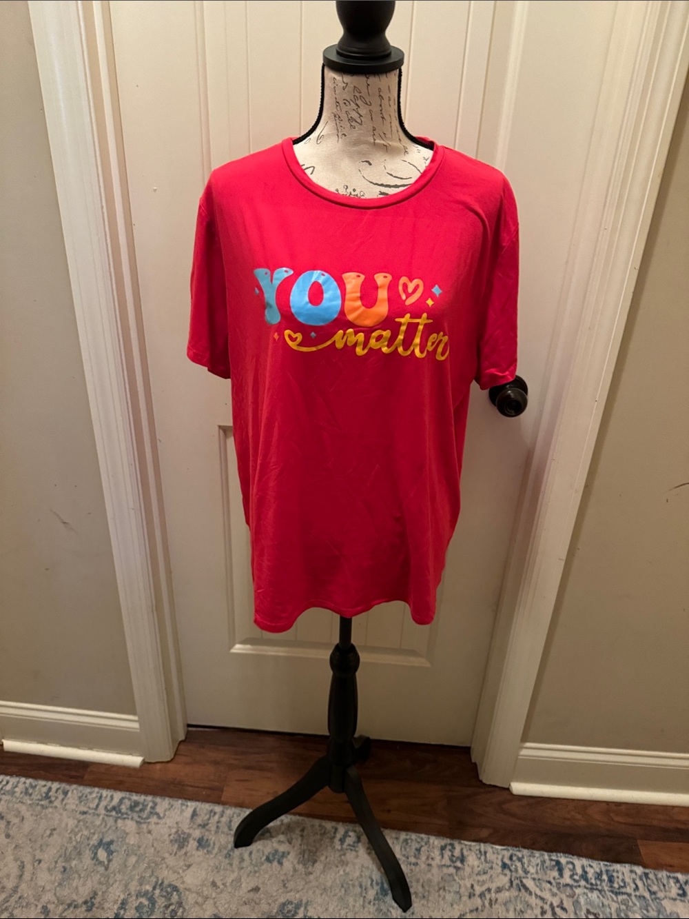 Red “YOU matter" Graphic Tee